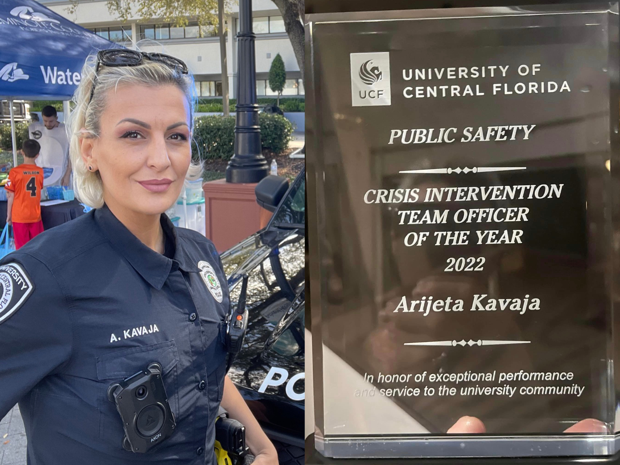 Policja kosovare dekorohet në Florida me Çmimin e Vitit
