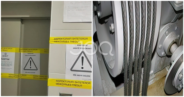 Rrëzimi i ashensorit nga pesha/ Inxhinieri: Mashtrim, kur ka peshë ashensori ka sensor që bllokon lëvizjen