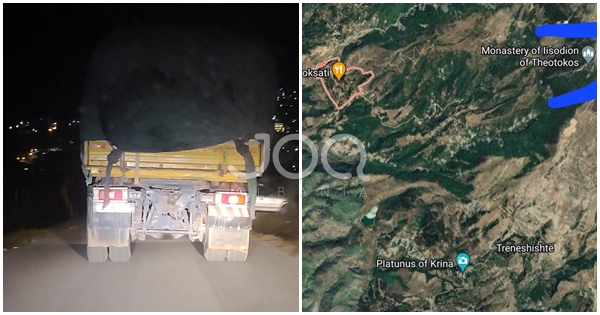 Masakra e pemëve vazhdon e qetë në Gjirokastër, kamionët e mëdhenj transportojnë trungje “pa iu dridhur qerpiku”