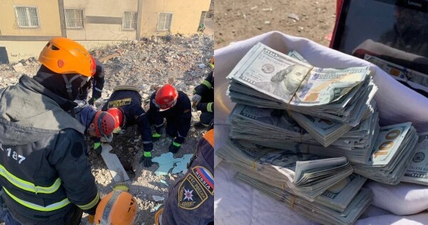 Ekipet e shpëtimit gjejnë një tenxhere me 150.000 $ në rrënojat e një ndërtese në Turqi