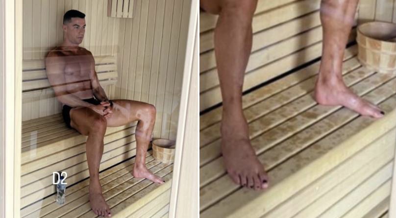 Cristiano Ronaldo lyen thonjtë e këmbëve me të zezë, zbulohet arsyeja