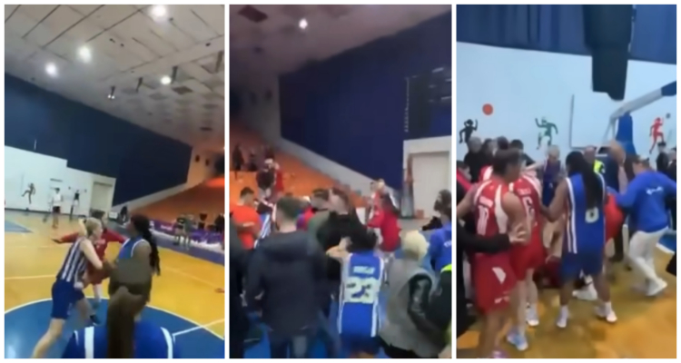 Sherr masiv mes basketbollisteve, kërcet grushti në derbin mes Tiranës dhe Partizanit