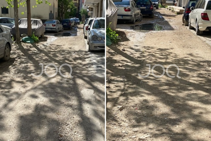 Rrugës “Foto Xhavella” në Astir i kanë plasur ujërat e zeza, banori: Jetojmë si në mesjetë, Bashkia na i sëmuri fëmijët