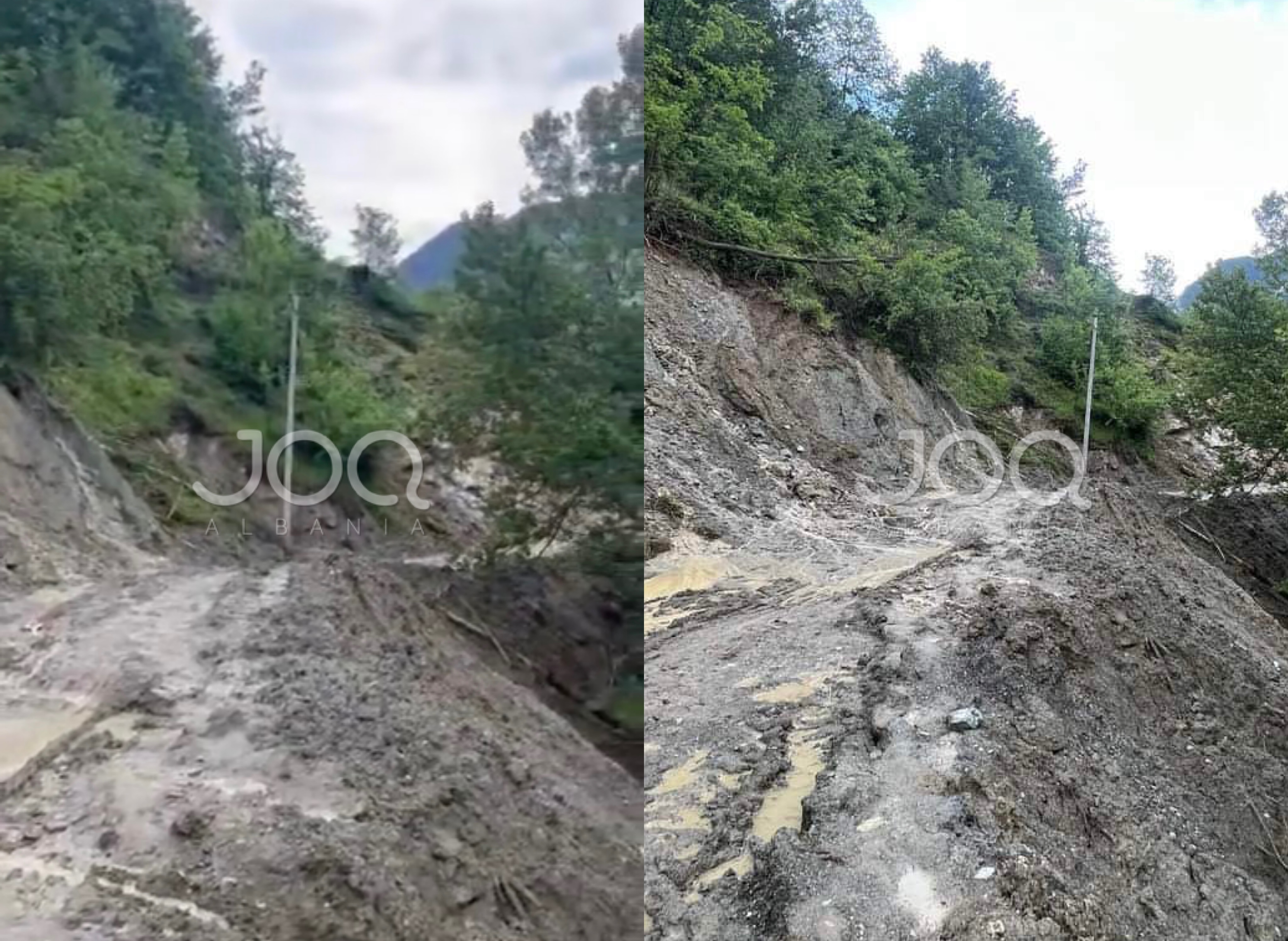 Në fshatin Kullas të Dibrës rruga e pakalueshme, rrezik për qytetarët dhe fëmijët