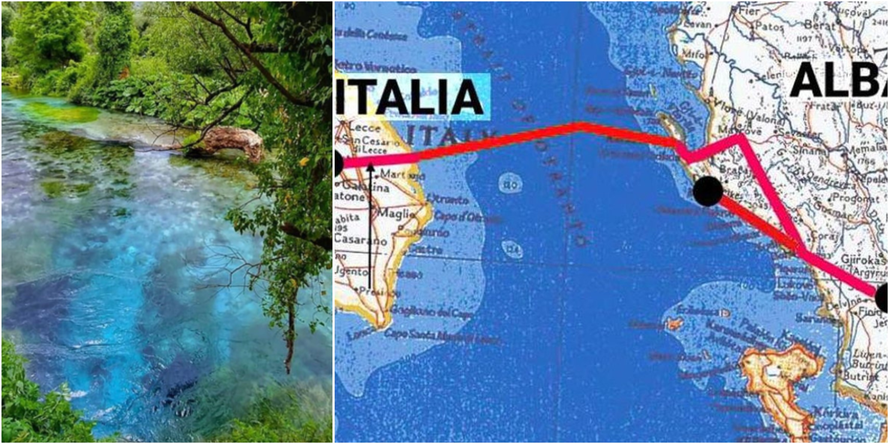 Italia do të marrë ujë nga “Syri i Kaltër” me tubacion