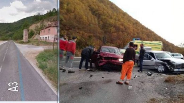 Aksident në rrugën Ohër-Kërçovë, ka të lënduar