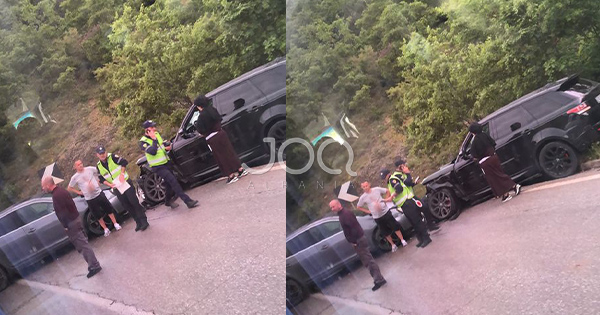 Aksident te rruga e Pishkashit, makinat përplasen me njëra-tjetrën