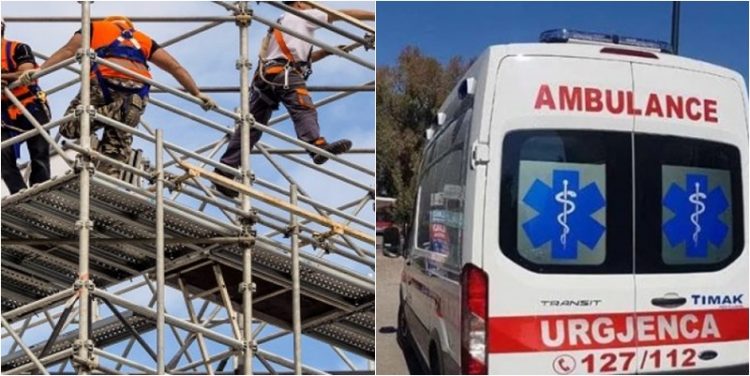 Bie nga lartësia punëtori në Sarandë, ndërron jetë