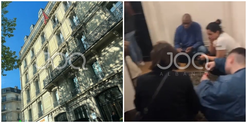“Në Ambasadën shqiptare në Paris nuk ka karrige”/ Qytetarët ulen shkallëve, ankohen edhe për shërbimin
