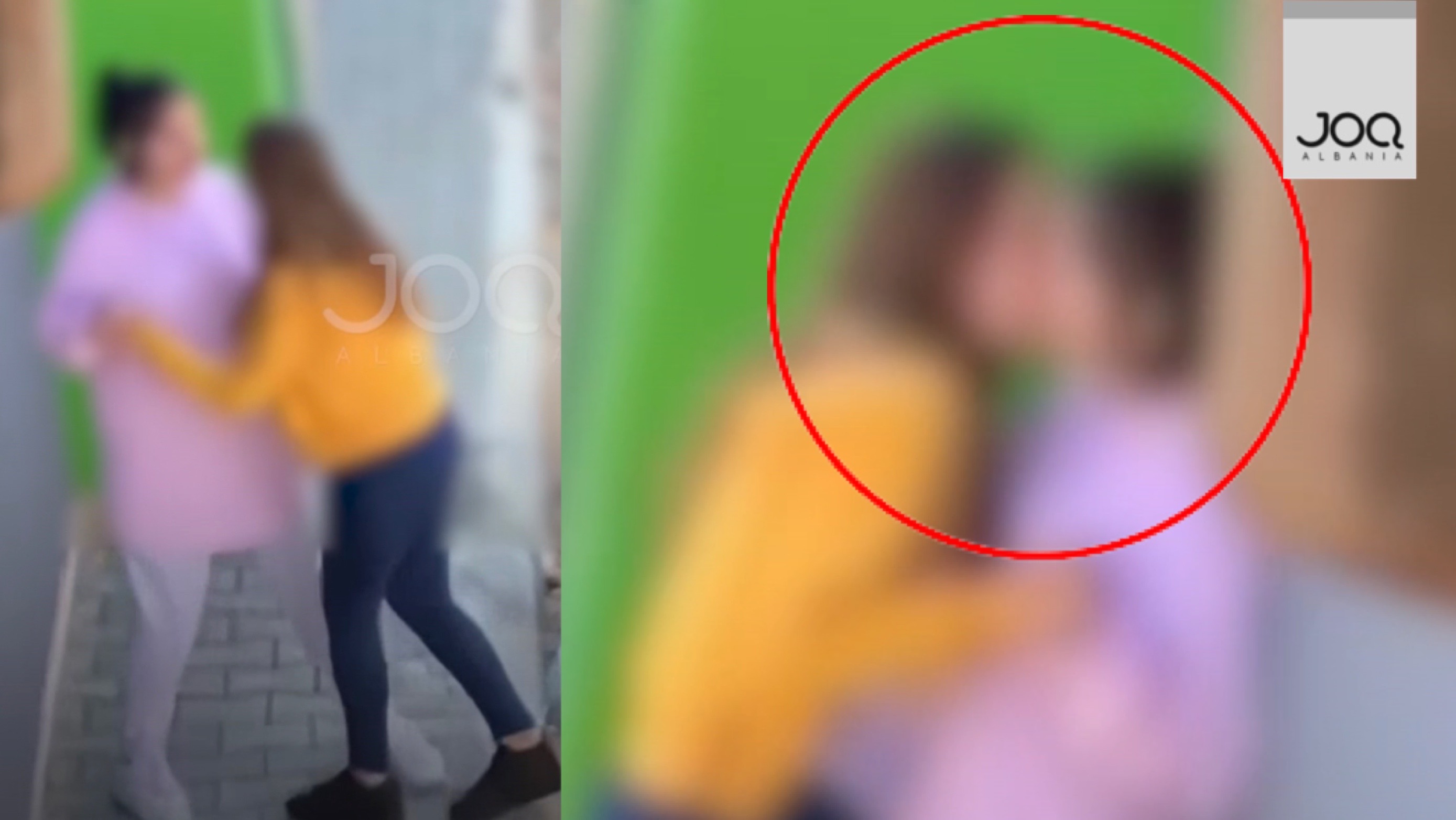 Djemtë shqiptarë emigruan, vajzat puthin njëra-tjetrën