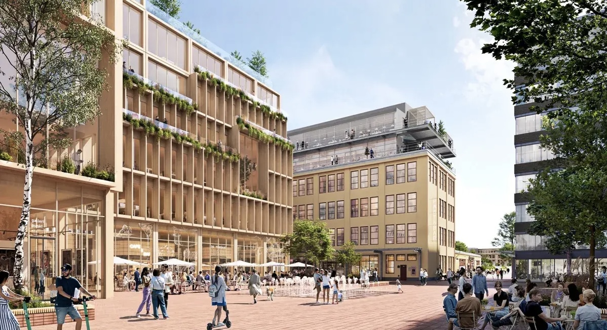 Një qytet i tëri prej druri së shpejti në Suedi