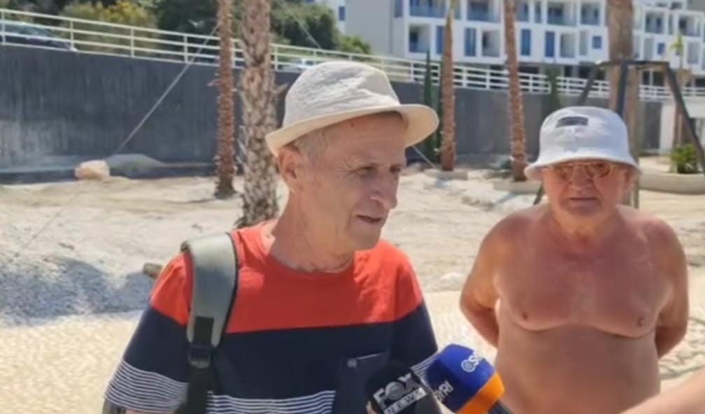 Privati u rrëmben plazhin publik pensionistëve në Vlorë