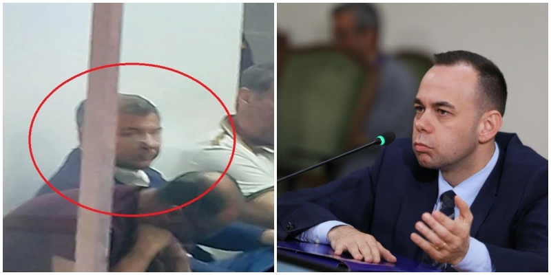 Vangjush Dako shok qelie me socialistin Alqi Bllako