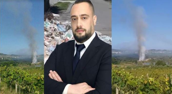 Elton Arbana masakër në lumin Erzen/ Qytetari: Bashkia djeg plehrat, na mbyti tymi