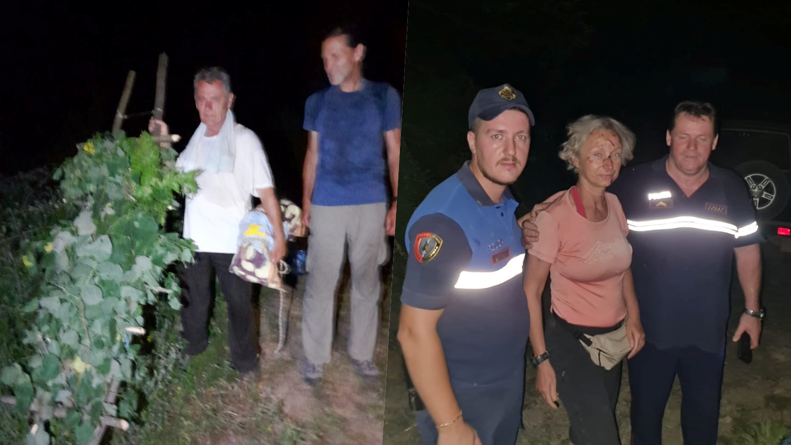 Pamjet/ Banorët humanë dhe policia e keqpaguar e Dukagjinit shpëtojnë turisten gjermane