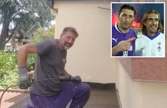Shënoi 300 gola në futbollin italian, si ish-sulmuesi i Fiorentinës iu kthye punës si murator