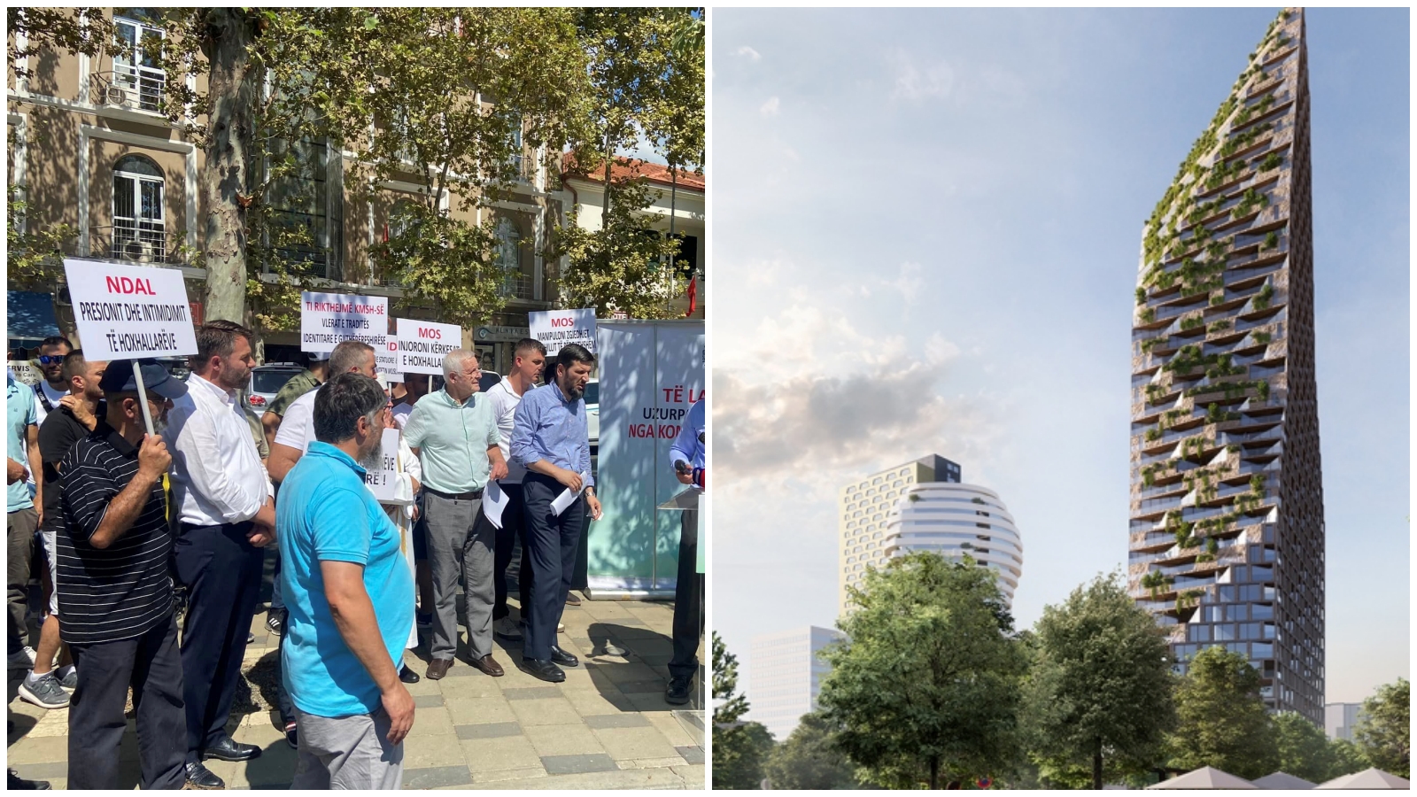 Komunitetit Musliman u vidhet prona në qendër të Tiranës