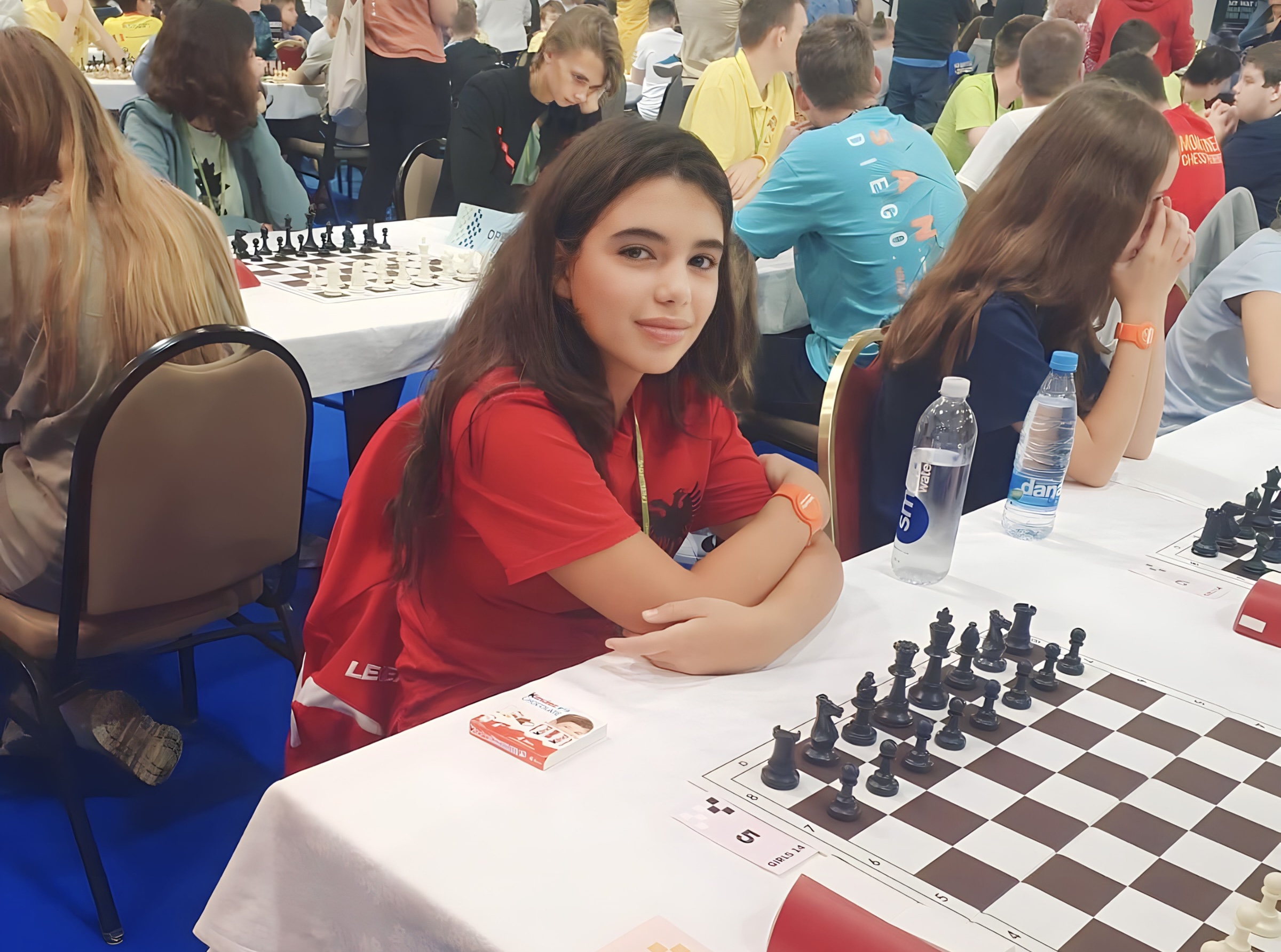 13-vjeçarja shqiptare shpallet kampione Europe në shah