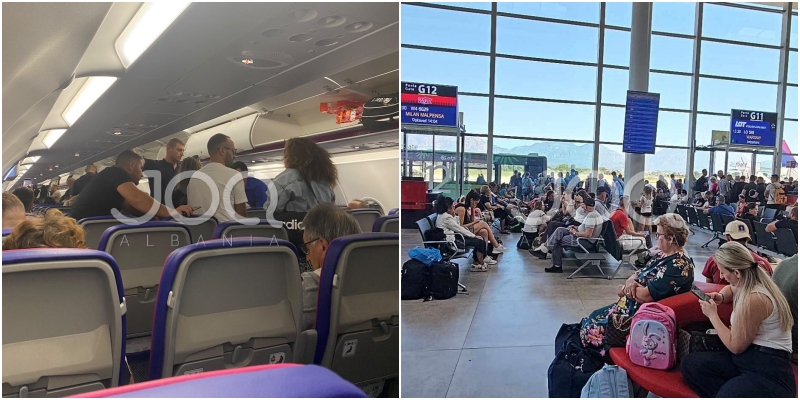 Kaos fluturimi i WizzAir Milano-Tirana dhe anasjelltas, shqiptarët presin në aeroporte prej shumë orësh
