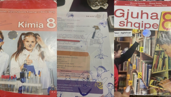 Librat Nëna nga Tirana: Librat shkollorë në gjendje skandaloze, do detyrohem t ...