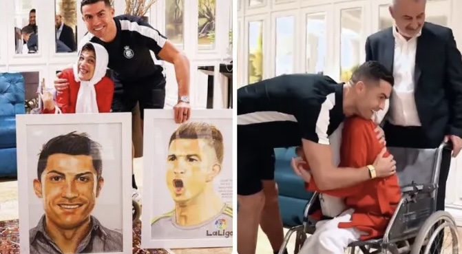 Cristiano Ronaldo rrezikon 99 goditje me kamxhik, puthi dhe përqafoi një grua në Iran
