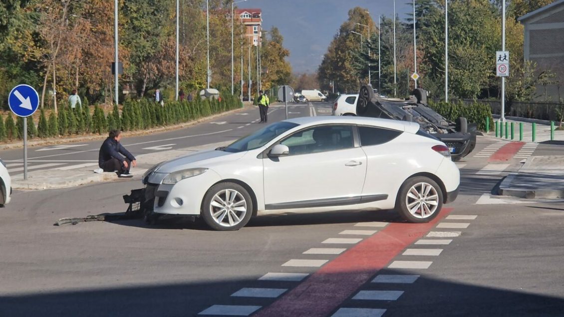 Komuna e Aerodromit, kërkesë urgjente për siguri rrugore pas aksidentit në rrugën Vasko Karangelevski
