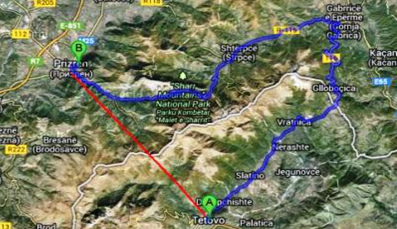 Qeveria maqedonase miraton marrëveshjen për projektimin e rrugës Tetovë-Prizren