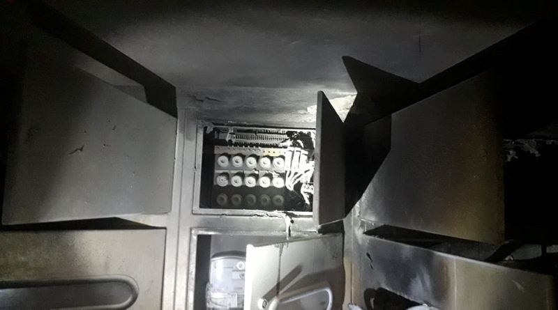 Përfshihen nga zjarri orët e rrymës në një objekt banesor