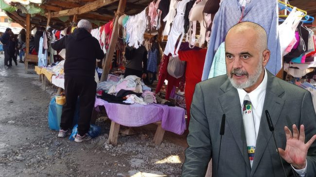 Edi Rama do të mbyllë tregun gabi: Shqiptarët do të blejnë rroba firmato