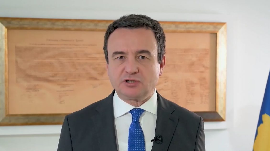 Kurti u drejtohet me videomesazh qytetarëve serb të Kosovës: Anëtarësimi në KiE sjell avantazhe veçanërisht për ju