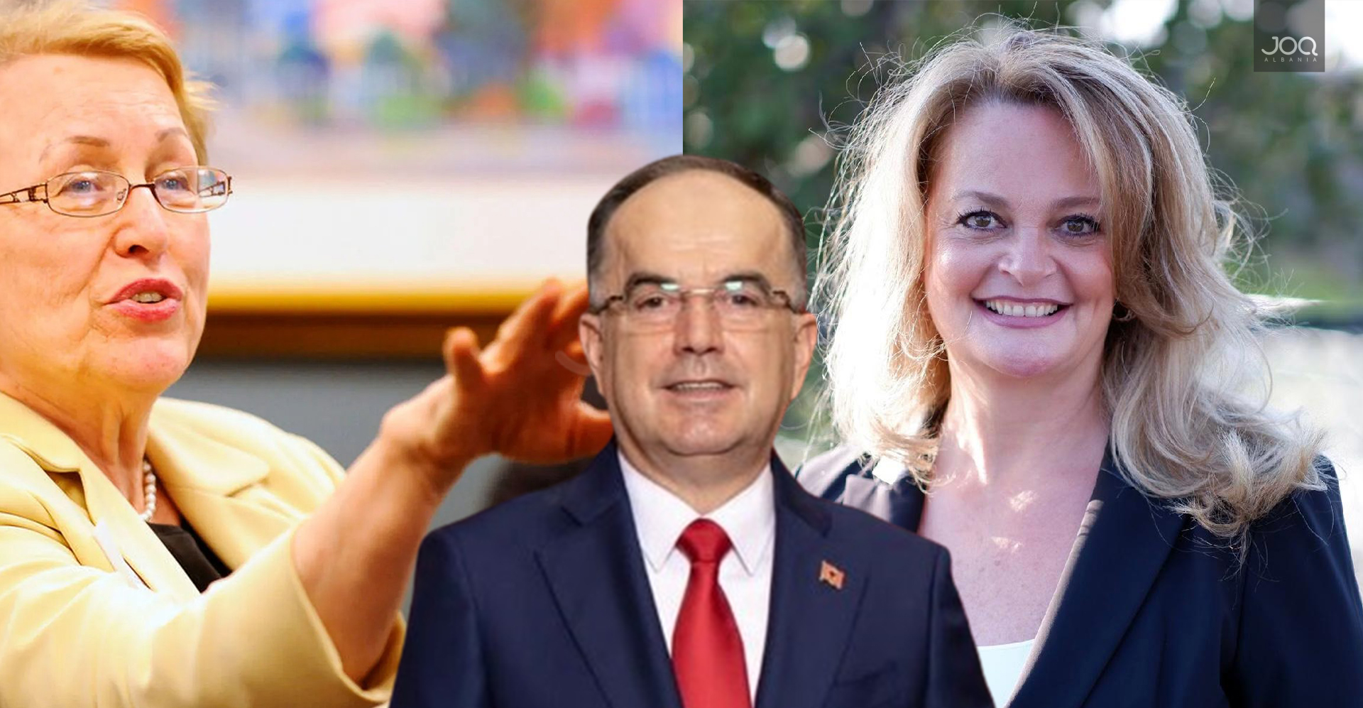 Gafa e presidentit Begaj teksa uron Violeta Berishën si kryebashkiake në SHBA