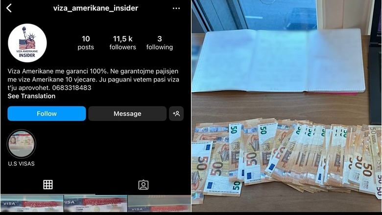 10 mijë € për një vizë amerikane! Zbulohet skema e mashtrimit në Instagram, pronari dhe klientët në pranga
