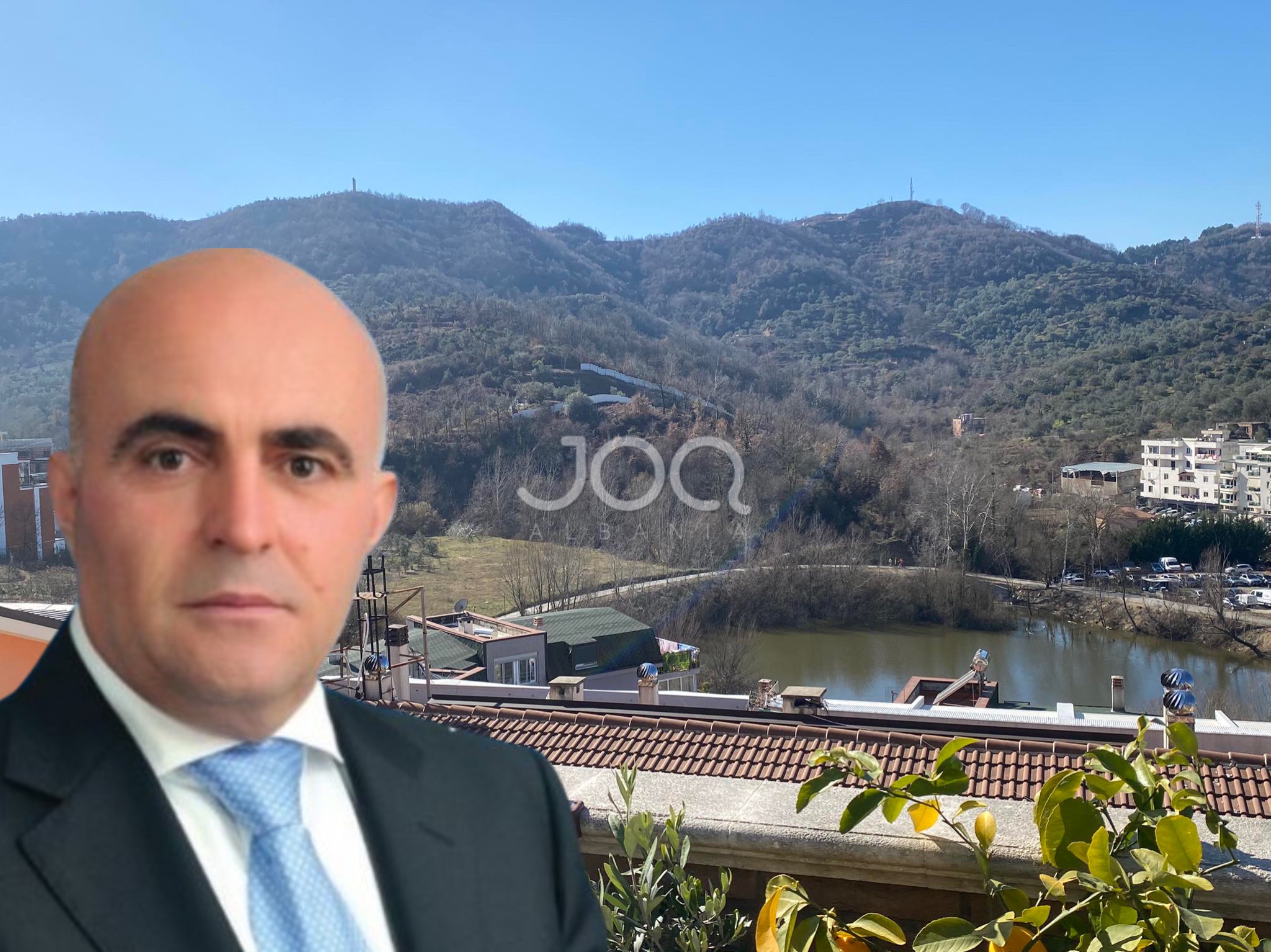 Fiqiri Ismaili po betonizon Liqenin e Thatë