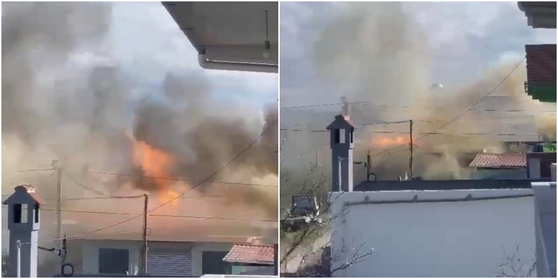 Zjarri në fabrikën në Durrës, banorët e zonës: Kjo është hera e dytë, mirë që s’ra natën