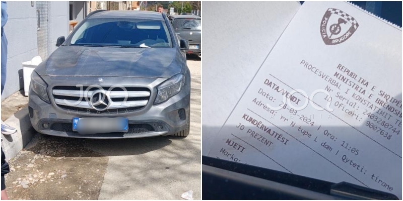 Qytetarët denoncojnë shoferen e “Benz-it”: Ishte gjobitur për kundravajtje dhe e bëri prap, kaos prej saj