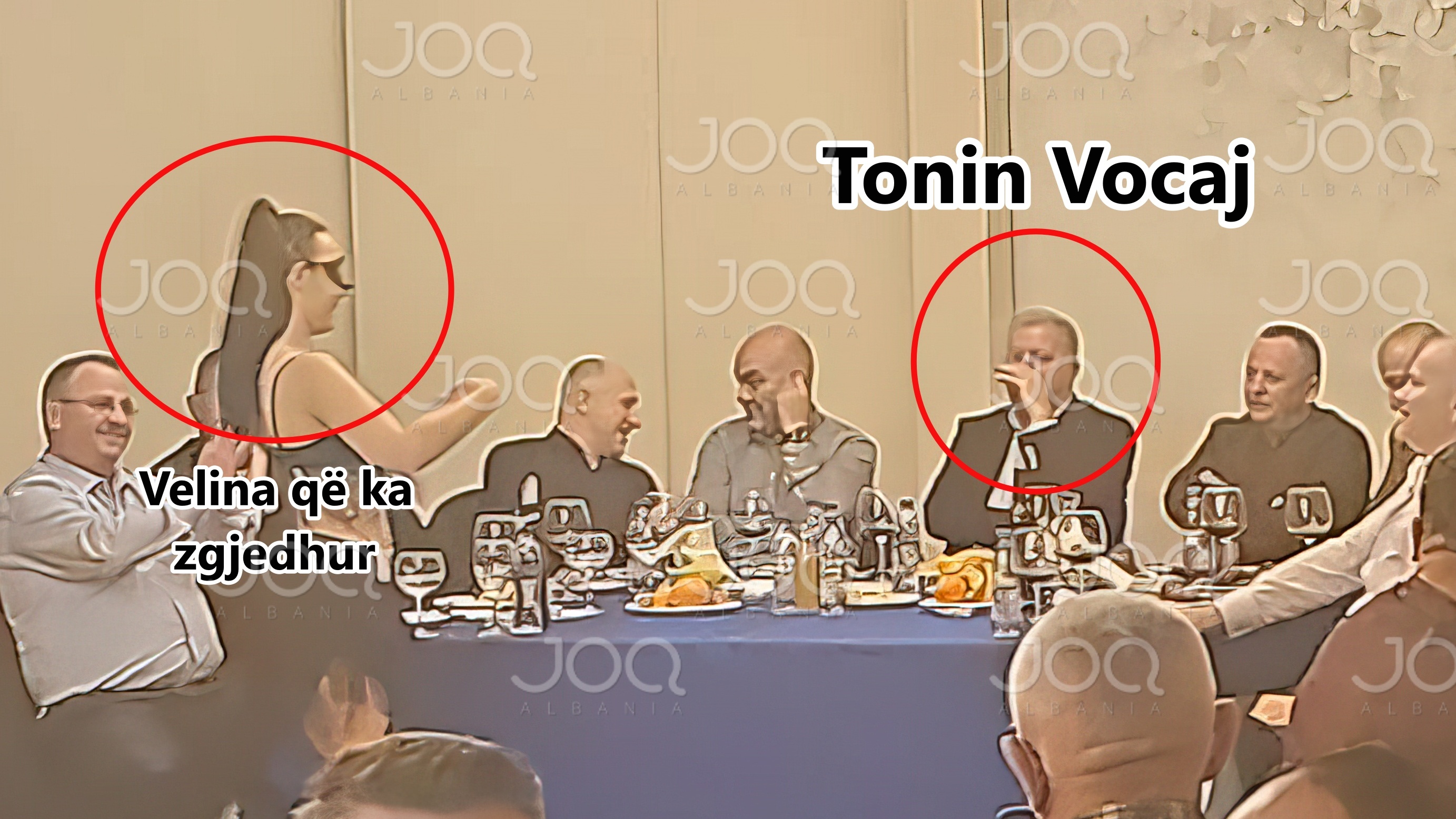 Ekskluzive/ Tonin Vocaj dhe shefat e komisariateve “harbohen“ me velina