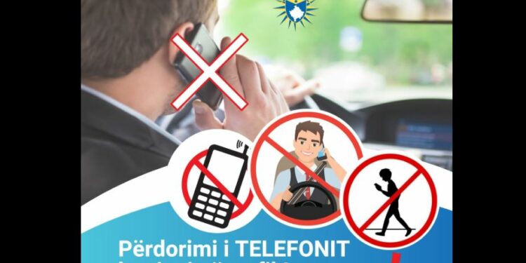 50 euro gjobë për këmbësorët të cilët kalojnë rrugën me telefon në dorë apo dëgjuese në veshë