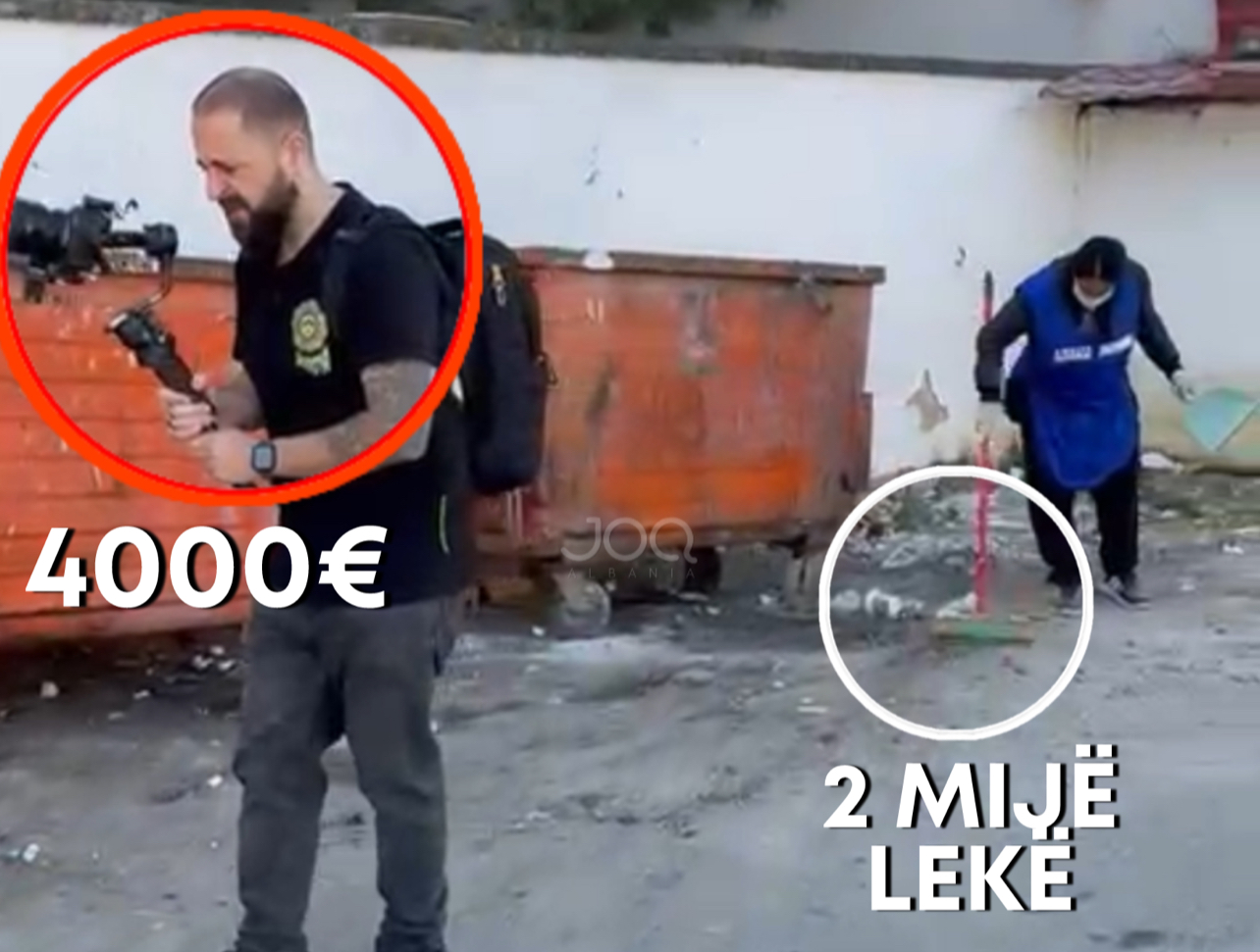 Erion Veliaj pastron Tiranën me fshesë 2 mijë lekëshe dhe e filmon me kamer 4000€