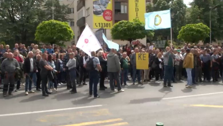 Protestojnë punonjësit e “Pyjeve Kombëtare”, dy muaj nuk kanë marrë paga