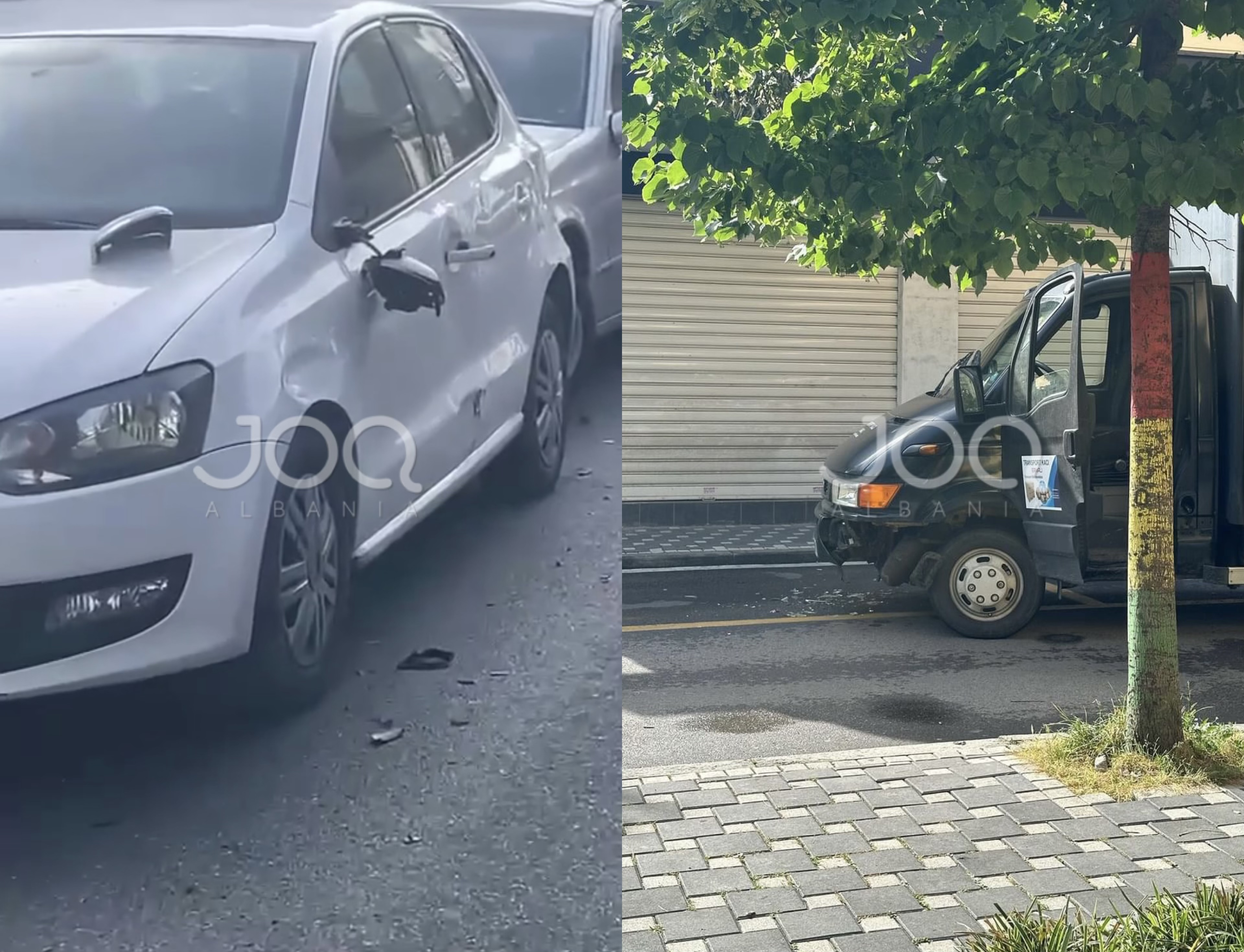 I droguari vodhi një kamionçinë në Paskuqan dhe përplasi makinat te Rruga e Durrësit