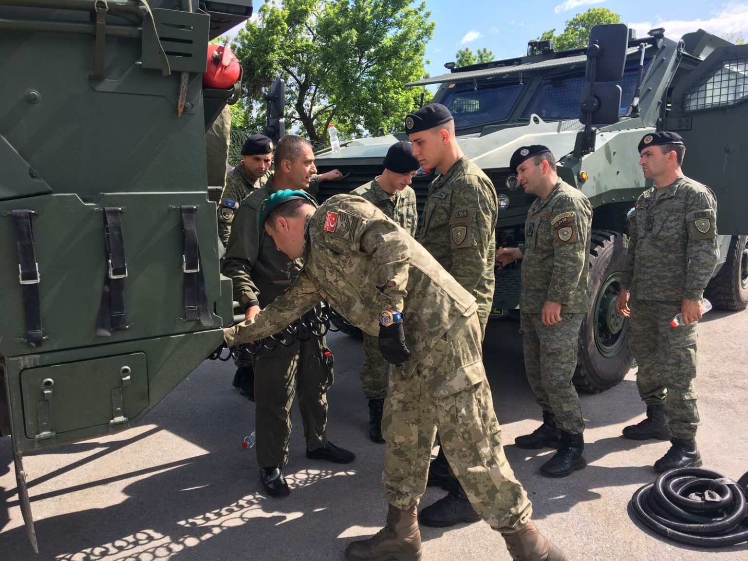 FSK-ja mban trajnim me ushtrinë turke për përdorimin e automjeteve luftarake Vuran