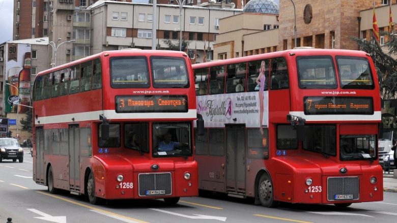 Transporti publik në Shkup nesër sipas itinerarit të së dielës, teleferiku nuk do të punojë