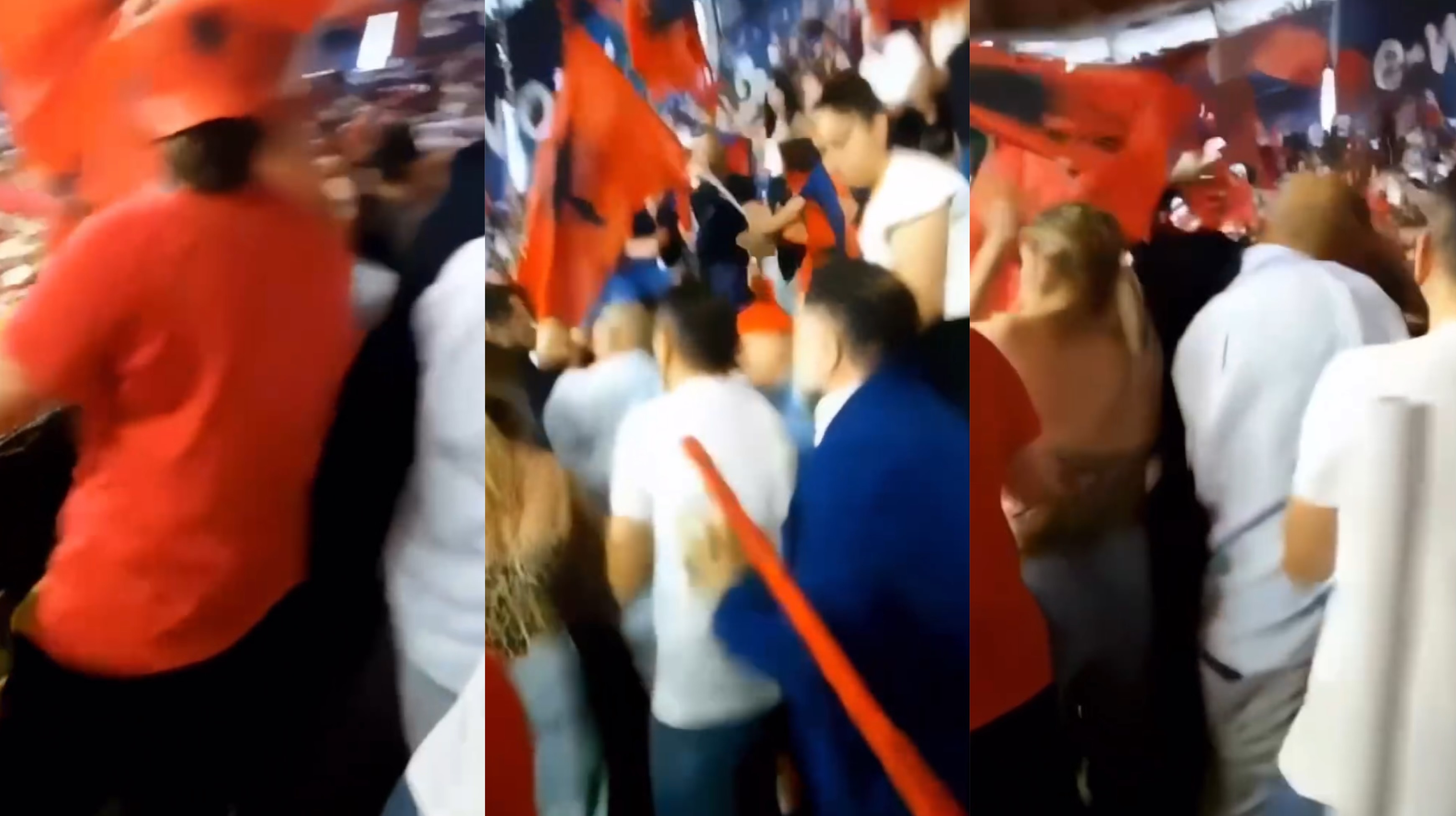 “Dua të votoj”/ Të rinj shqiptarë shpalosin kërkesën e tyre në mitingun e Ramës në Milano, patronazhistët i dhunojnë