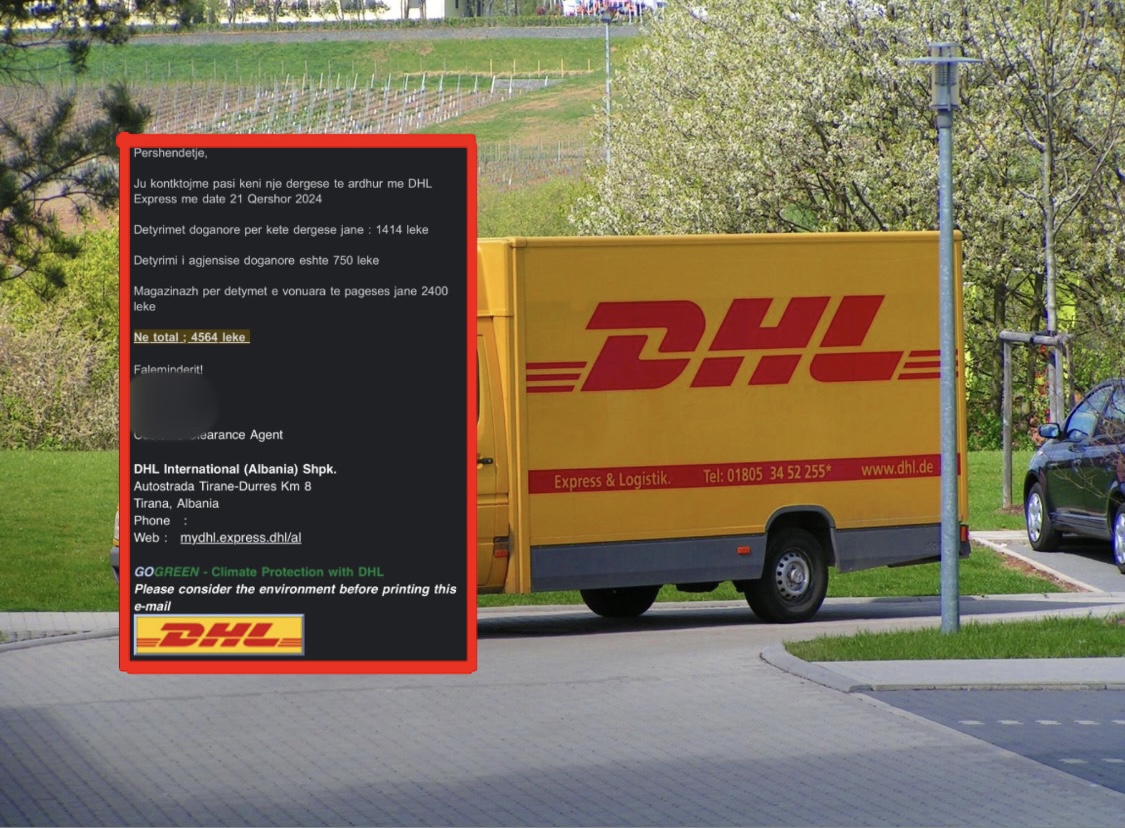 Qytetarja: Pakoja 44€, pagova doganë 45 mijë lekë +22€ DHL