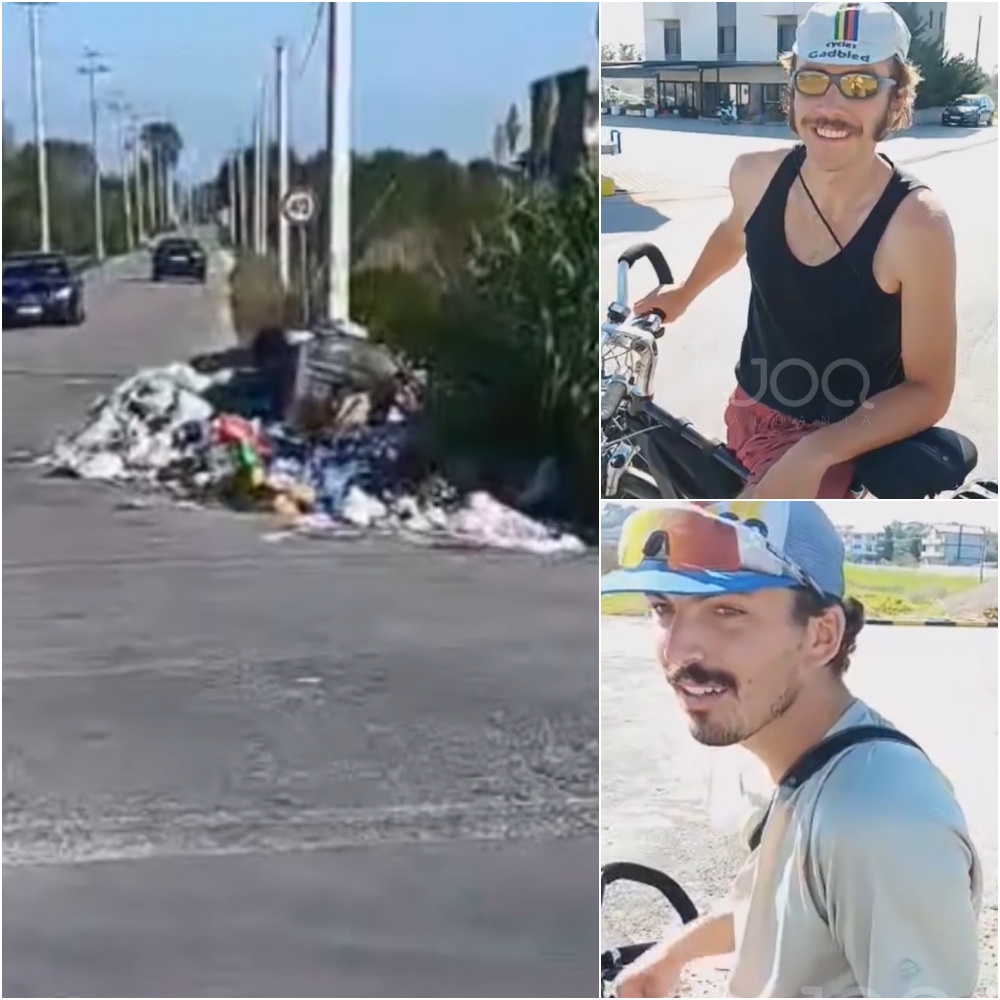 Turistët francezë të shokuar nga mbeturinat pranë shkollës në Shijak: Tmerr i vërtetë!