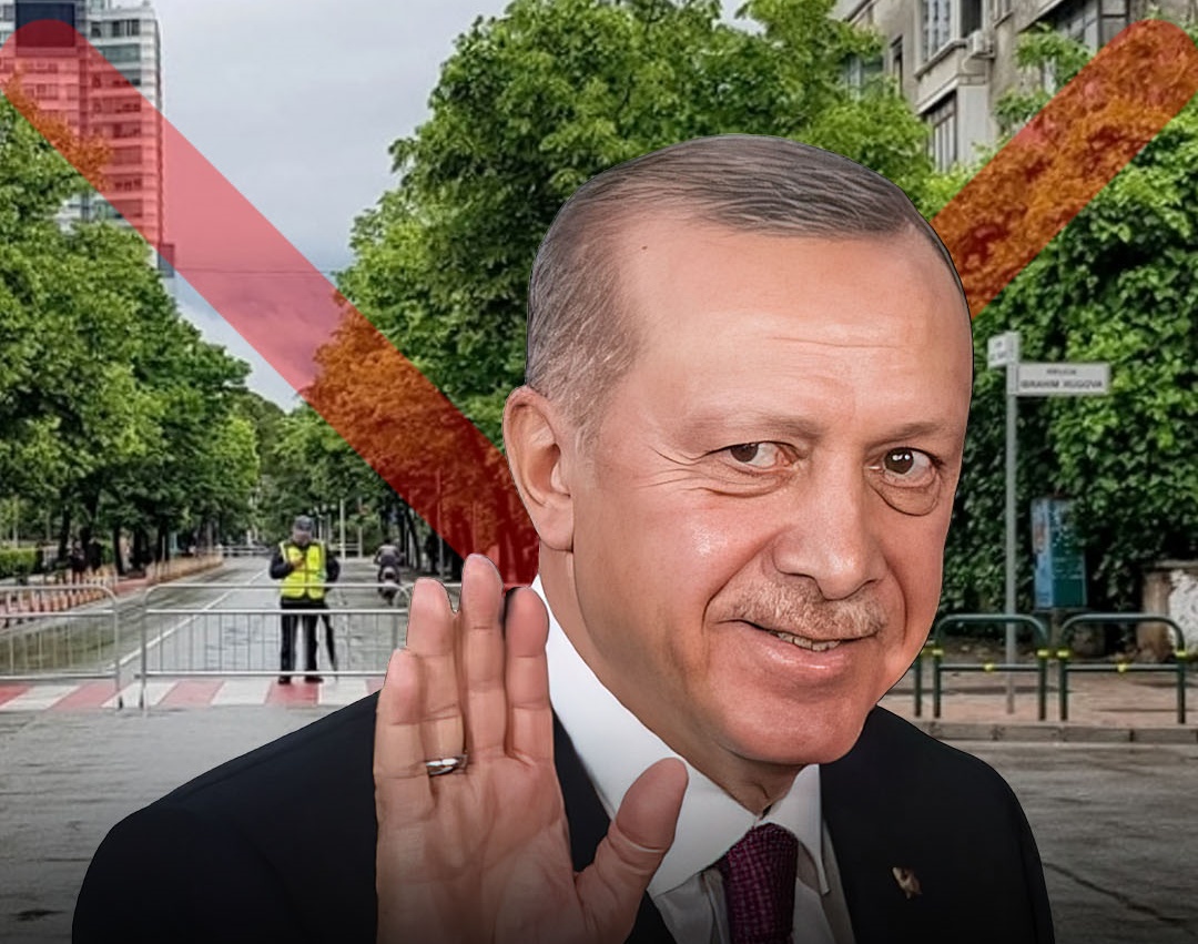 Nesër vjen Erdogan! Gati gjysma e rrugëve të Tiranës të bllokuara!