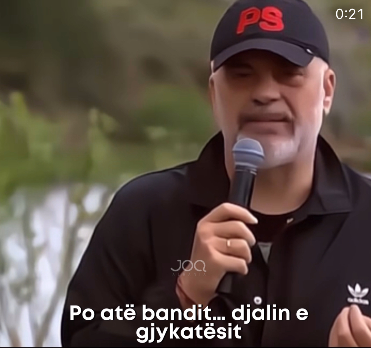 Edi Rama quante bandit Klaudio Prendin