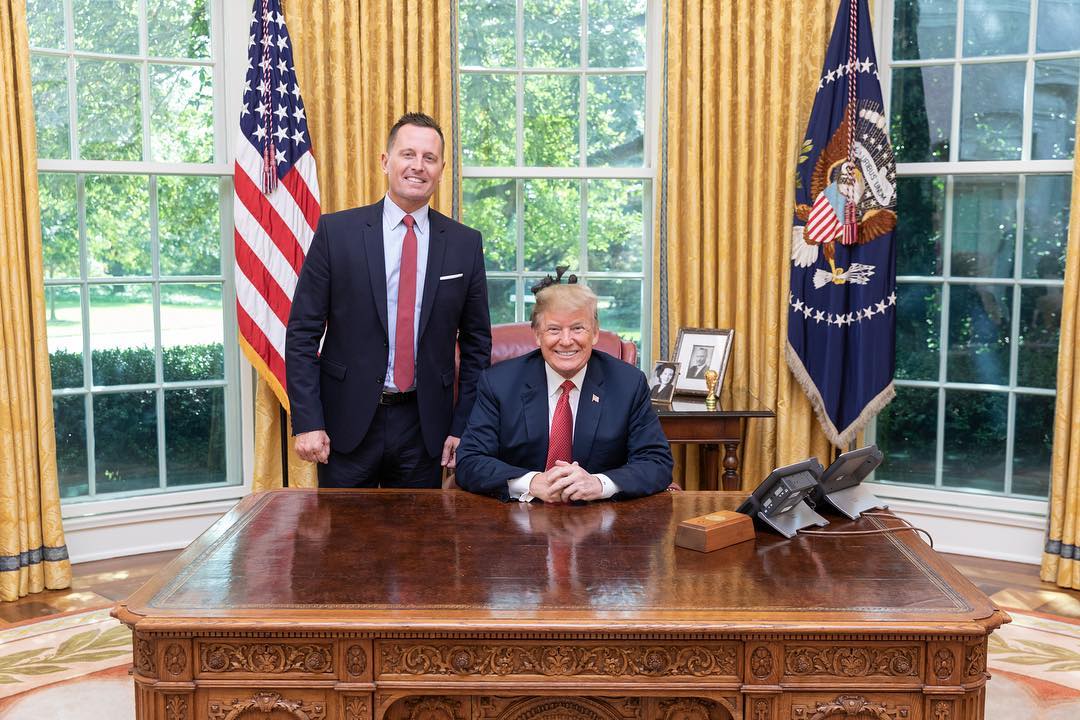 Ish-zëdhënësi i NATO: Richard Grenell pritet të bëhet Sekretar i Shtetit nëse Trump fiton zgjedhjet