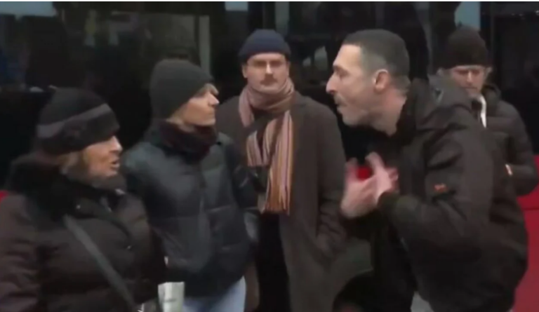 “Kosova është republikë”, i riu përplaset me të moshuarën gjatë protestave në Novi Sad (Video)