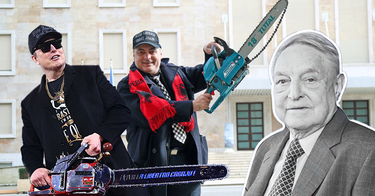 Goxhaj si Musk! Me sharrë në luftën kundër “Metastazave të kancerit Soros”